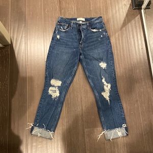 Abercrombie and Fitch high-rise mom Jean